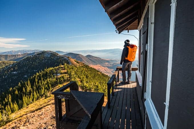 Huckleberry Lookout in Fall: Glacier's Golden Larch Paradise